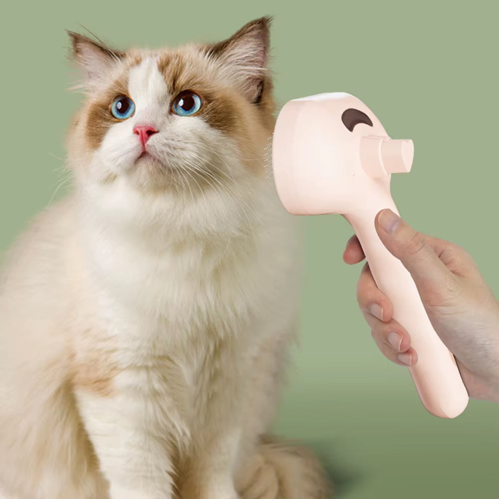 Pet Clean Steam Spray Dog Grooming Brush Unique Steam Brush for Dogs Luxury Grooming Brush Dog Steam Brush C