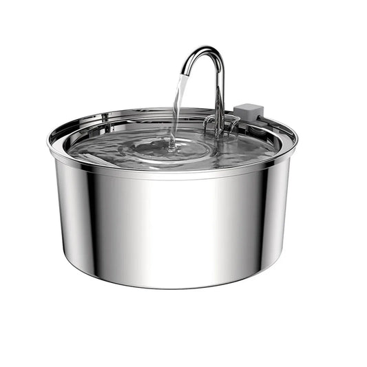 MaisonPaw™ FlowPure Stainless Fountain (3.2L)